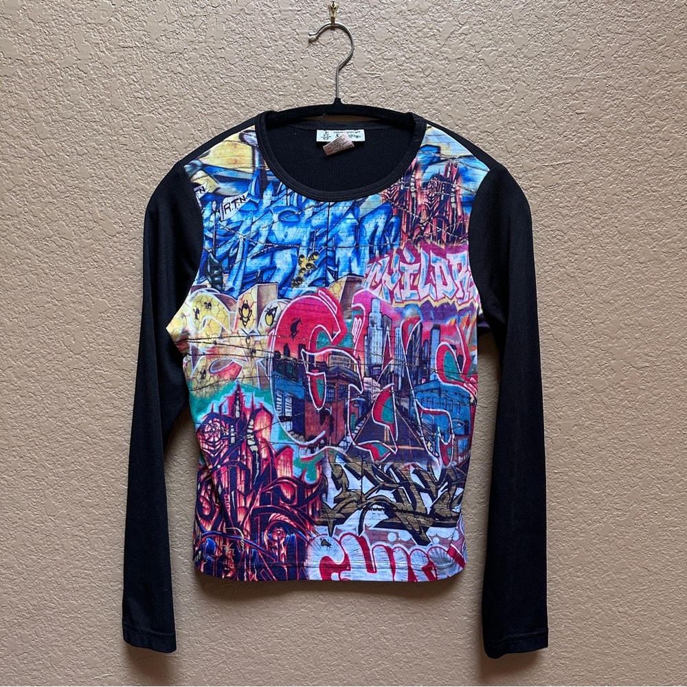 Self Esteem Graffiti Top